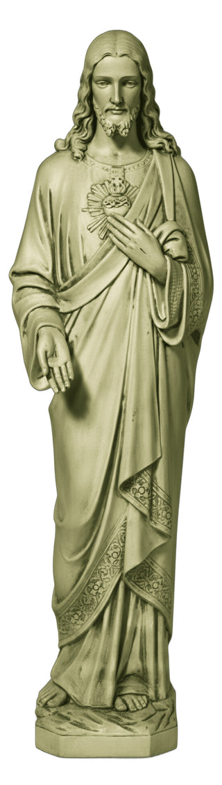 Sacred Heart of Jesus 36.5-inch Statue - 37-inch