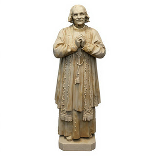 Saint John Vianney Statue - 7.5-inch — Museum Terracotta finish