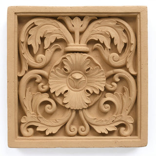 Square Decoration Wall Plaque - 16-inch — Dusted Sand finish