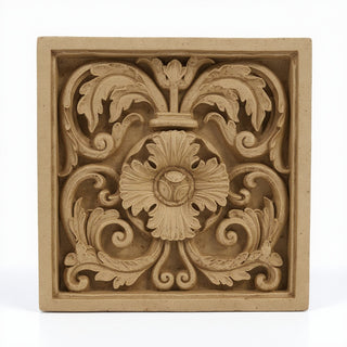 Square Decoration Wall Plaque - 16-inch — Gothic Stone finish