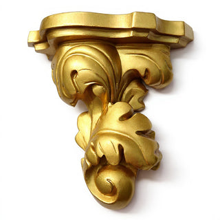 Florentine Bracket Wall Bracket - 16-inch — Antique Gold finish