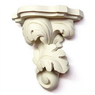 Florentine Bracket Wall Bracket - 16-inch — Antique White finish