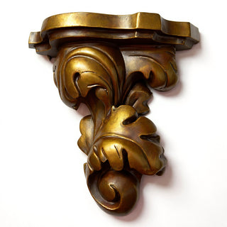 Florentine Bracket Wall Bracket - 16-inch — Bronze finish