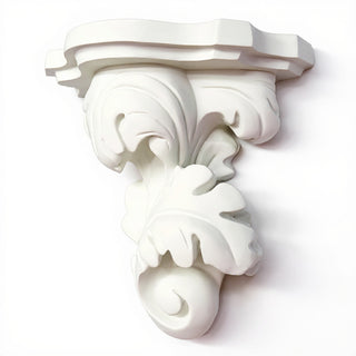 Florentine Bracket Wall Bracket - 16-inch — Flat White finish