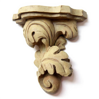 Florentine Bracket Wall Bracket - 16-inch — Gothic Stone finish