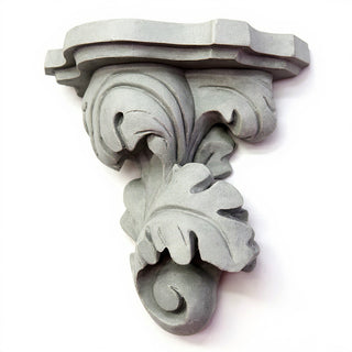 Florentine Bracket Wall Bracket - 16-inch — Limestone finish