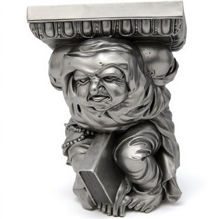 Monk Wall Bracket - 15-inch — Aged Silver finish