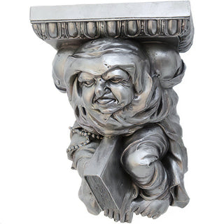 Monk Wall Bracket - 15-inch — Antique Silver finish