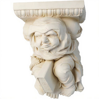 Monk Wall Bracket - 15-inch — Antique White finish