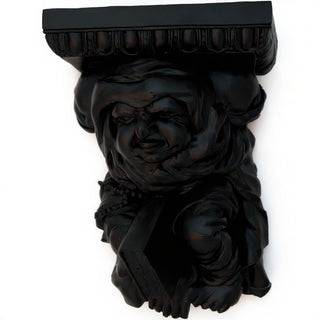 Monk Wall Bracket - 15-inch — Flat Black finish