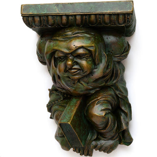 Monk Wall Bracket - 15-inch — Green Bronze finish