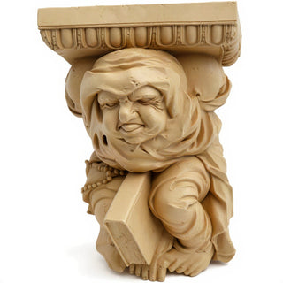 Monk Wall Bracket - 15-inch — Museum Terracotta finish