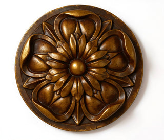 Amalfi Medallion Wall Plaque - 17.64-inch — Bronze finish