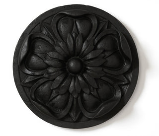 Amalfi Medallion Wall Plaque - 17.64-inch — Dusted Black finish