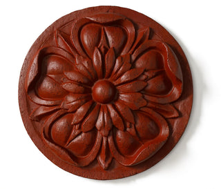 Amalfi Medallion Wall Plaque - 17.64-inch — Rust finish