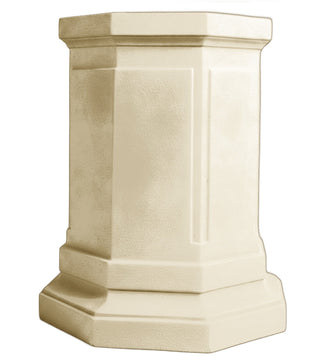 Eight Sided Pedestal Statue - 30-inch
