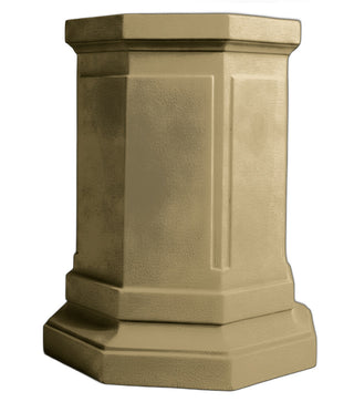 Eight Sided Pedestal Statue - 30-inch