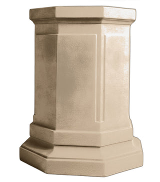 Eight Sided Pedestal Statue - 30-inch