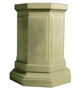 Eight Sided Pedestal Statue - 30-inch