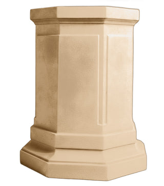 Eight Sided Pedestal Statue - 30-inch