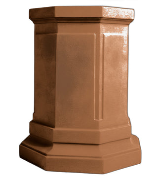 Eight Sided Pedestal Statue - 30-inch