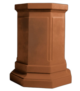 Eight Sided Pedestal Statue - 30-inch