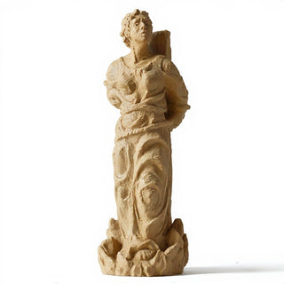 Saint Joan of Arc at the Stake Statue - 13-inch — Dusted Sand finish