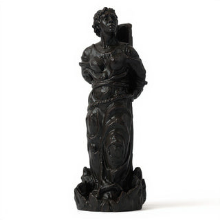 Saint Joan of Arc at the Stake Statue - 13-inch — Iron finish
