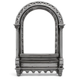 Gothic Frame Wall Frame - 49-inch — Antique Silver finish