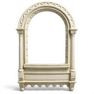 Gothic Frame Wall Frame - 49-inch — Antique White finish