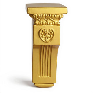 Franklin Bracket Wall Bracket - 12-inch — Deep Gold finish