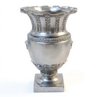 Apian Vessel - 30-inch — Antique Silver finish