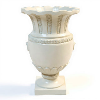 Apian Vessel - 30-inch — Antique White finish