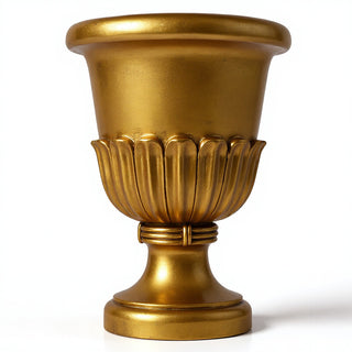 Benjamin Urn Planter - 18-inch — Antique Gold finish