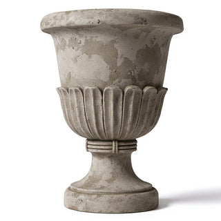 Benjamin Urn Planter - 18-inch — Antique Stone finish