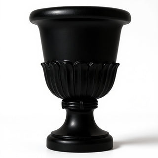 Benjamin Urn Planter - 18-inch — Flat Black finish