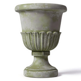 Benjamin Urn Planter - 18-inch — Mossy Green finish