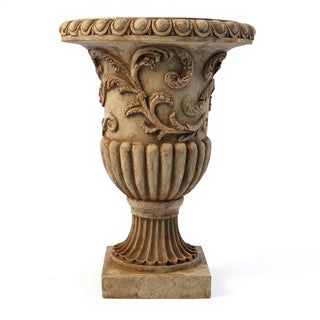 Inspiration Urn Planter - 30-inch — Gothic Stone finish