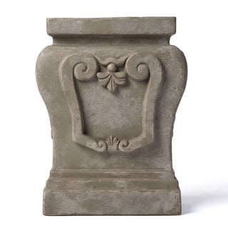 Fallon Pedestal - 14-inch — Antique Stone finish
