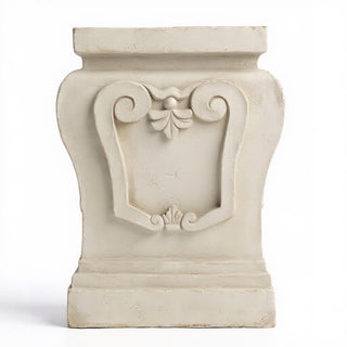 Fallon Pedestal - 14-inch — Antique White finish