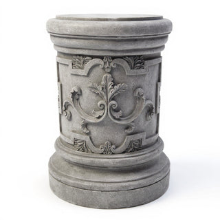 Consetta Pedestal - 22-inch — Old Stone finish