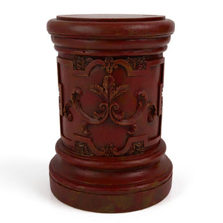 Consetta Pedestal - 22-inch — Rust finish