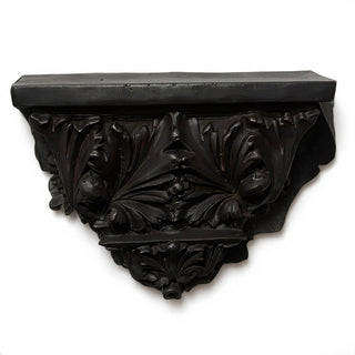 Horizontal Leaf Bracket Wall Bracket — Iron finish