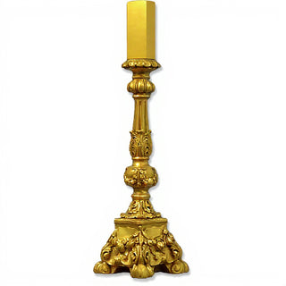 Astaire Candleholder - 22-inch — Deep Gold finish