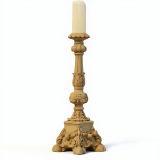 Astaire Candleholder - 22-inch — Dusted Sand finish