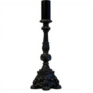 Astaire Candleholder - 22-inch — Flat Black finish