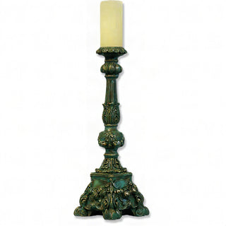 Astaire Candleholder - 22-inch — Green Bronze finish