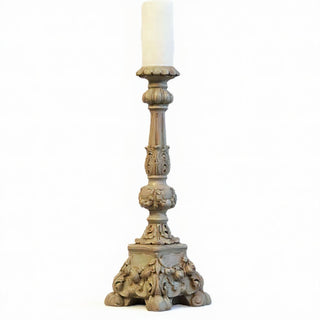 Astaire Candleholder - 22-inch — Museum Terracotta finish