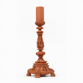 Baroque Candle Holder Candleholder - 20-inch — Metro finish