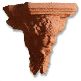 Angel Face Bracket, Small Wall Bracket - 7-inch — Metro finish
